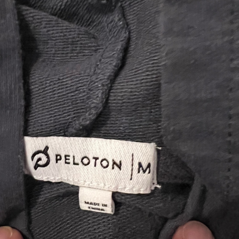 Peloton Make Your Mark Half Zip Hoodie Sweatshirt Size Medium - Picture 6 of 7
